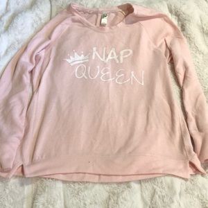 Light Pink “Nap Queen” Pajama Set